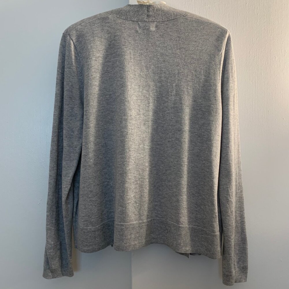Old Navy Open Cardigan (Heather Grey) - Picture 3 of 6